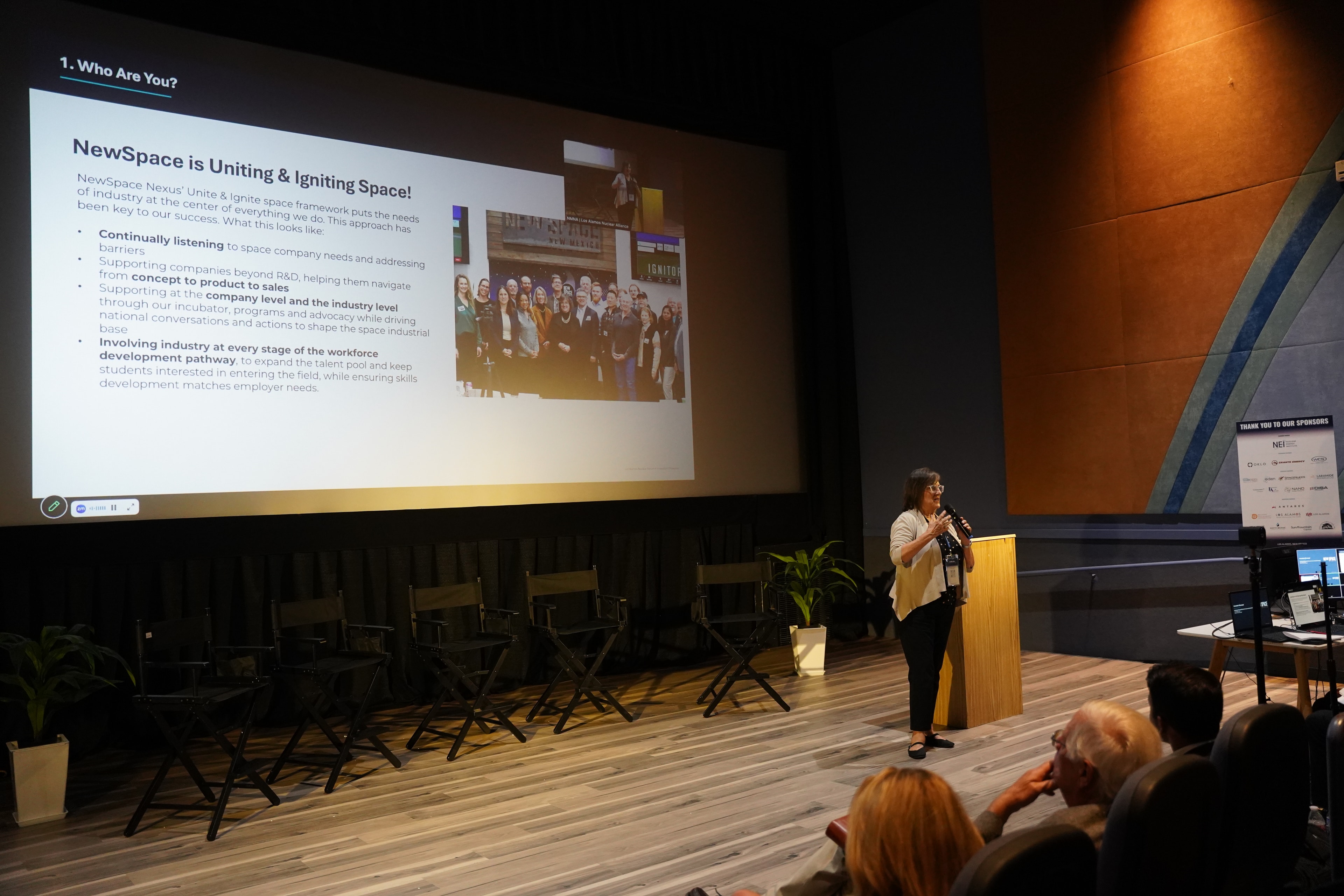 NewSpace presentation at the forum