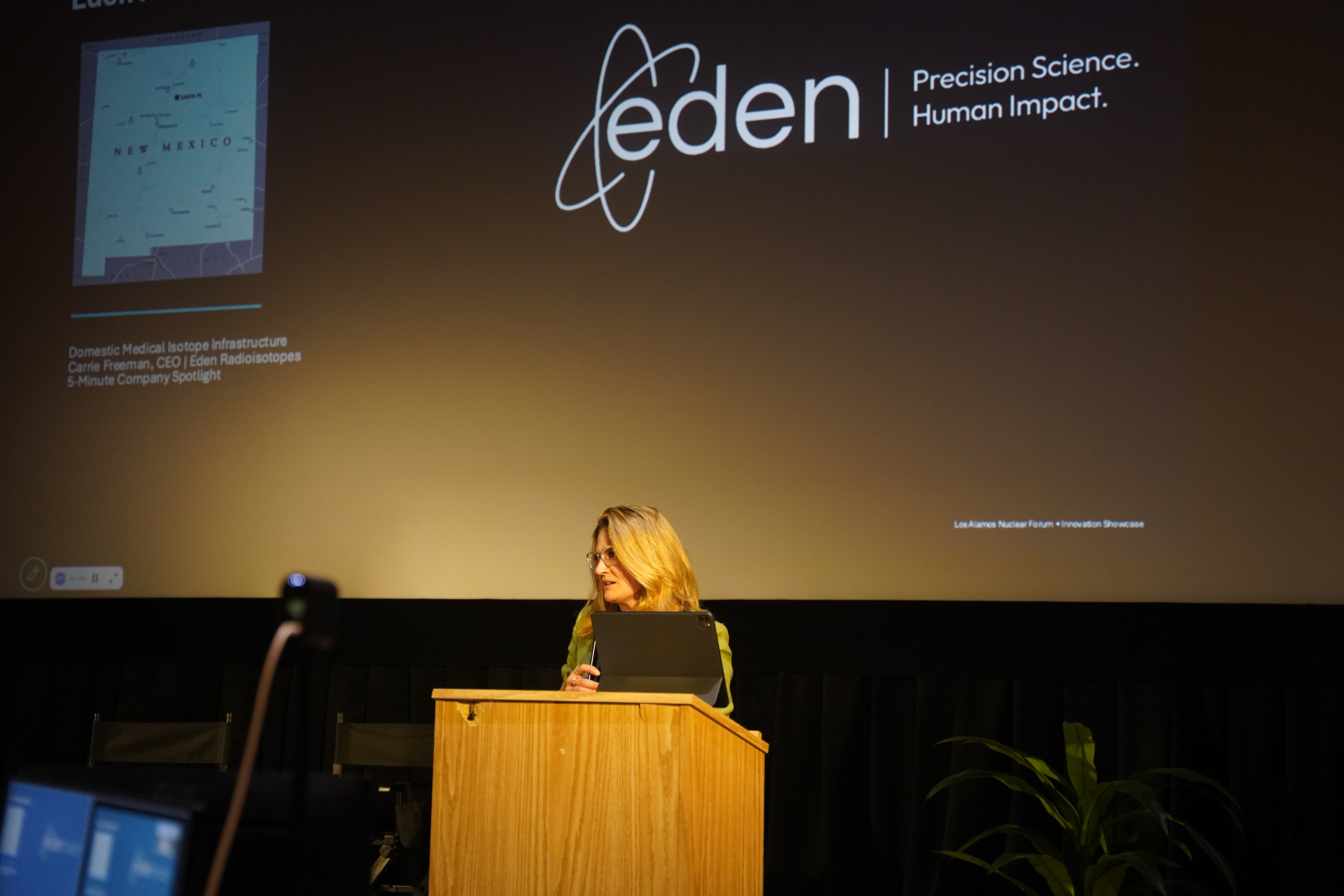 Eden presentation at the Los Alamos Nuclear Forum